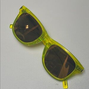 SAINT LAURENT SURF NEON SUNGLASSES